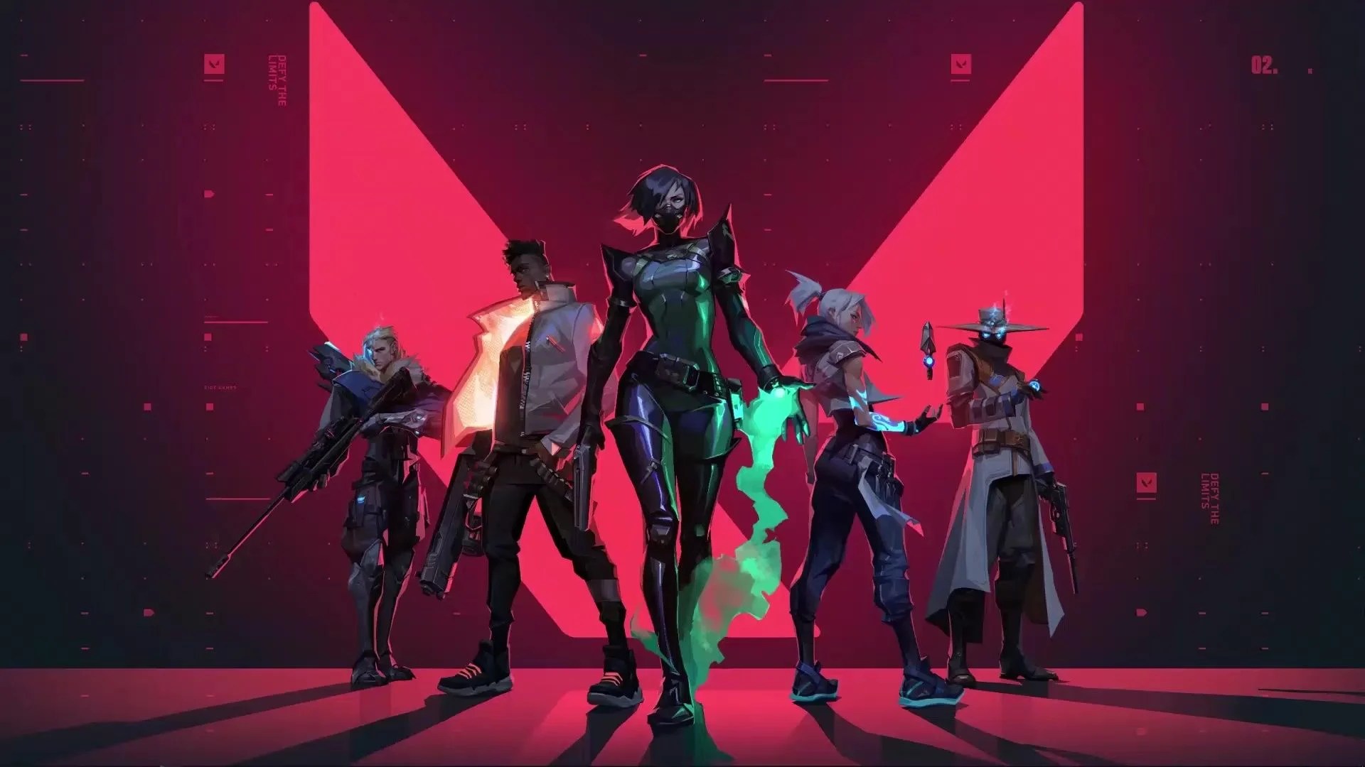 Valorant All Female Agents Wallpaper