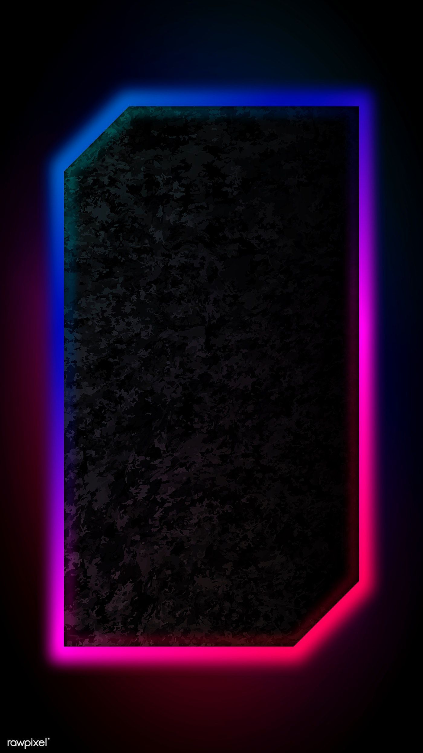 Neon Border Wallpaper