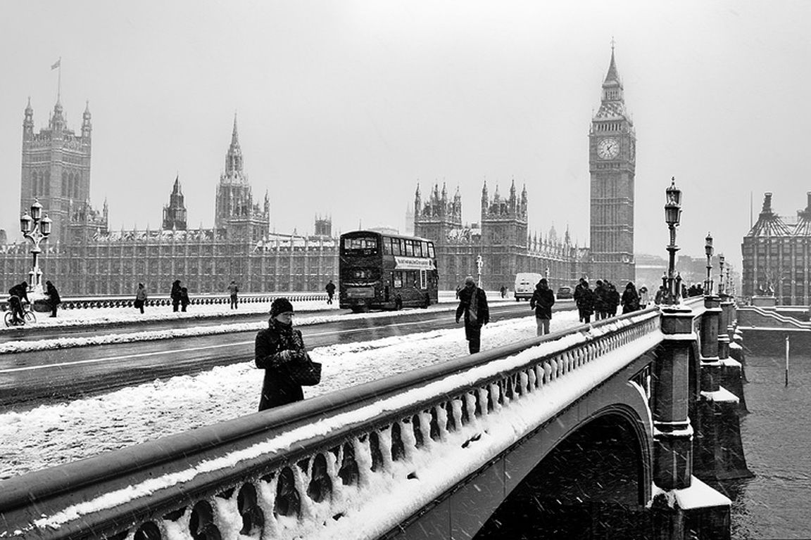 London Winter Wallpaper