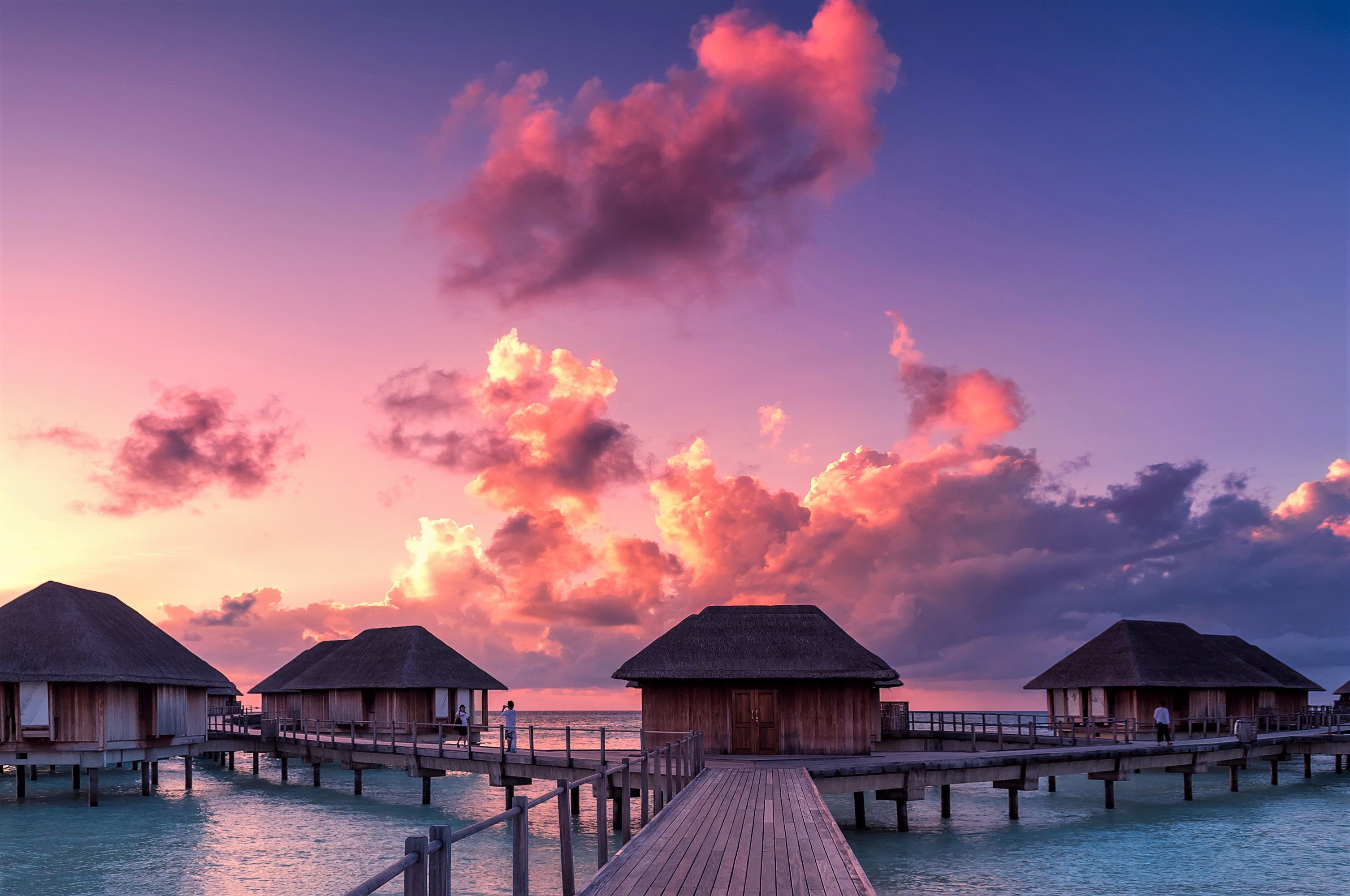 Maldives HD Sunset Wallpapers Wallpaper Cave