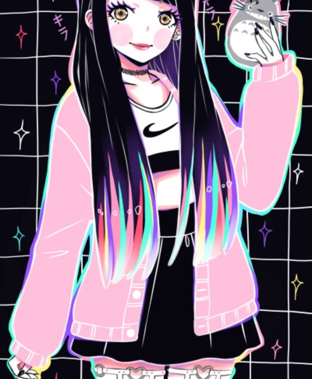 Pastel Anime Girl Wallpapers Wallpaper Cave