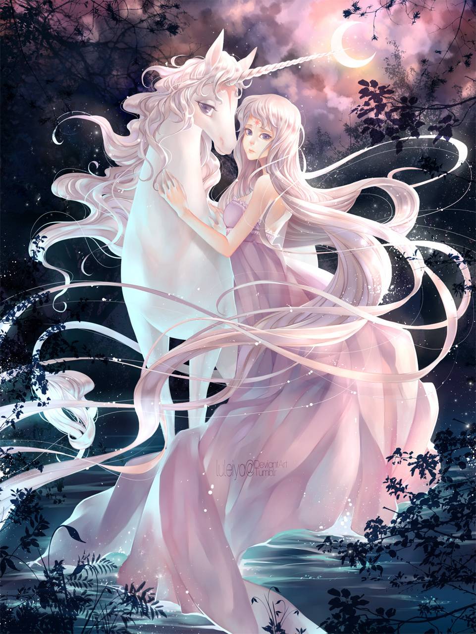 The Last Unicorn Wallpapers Wallpaper Cave