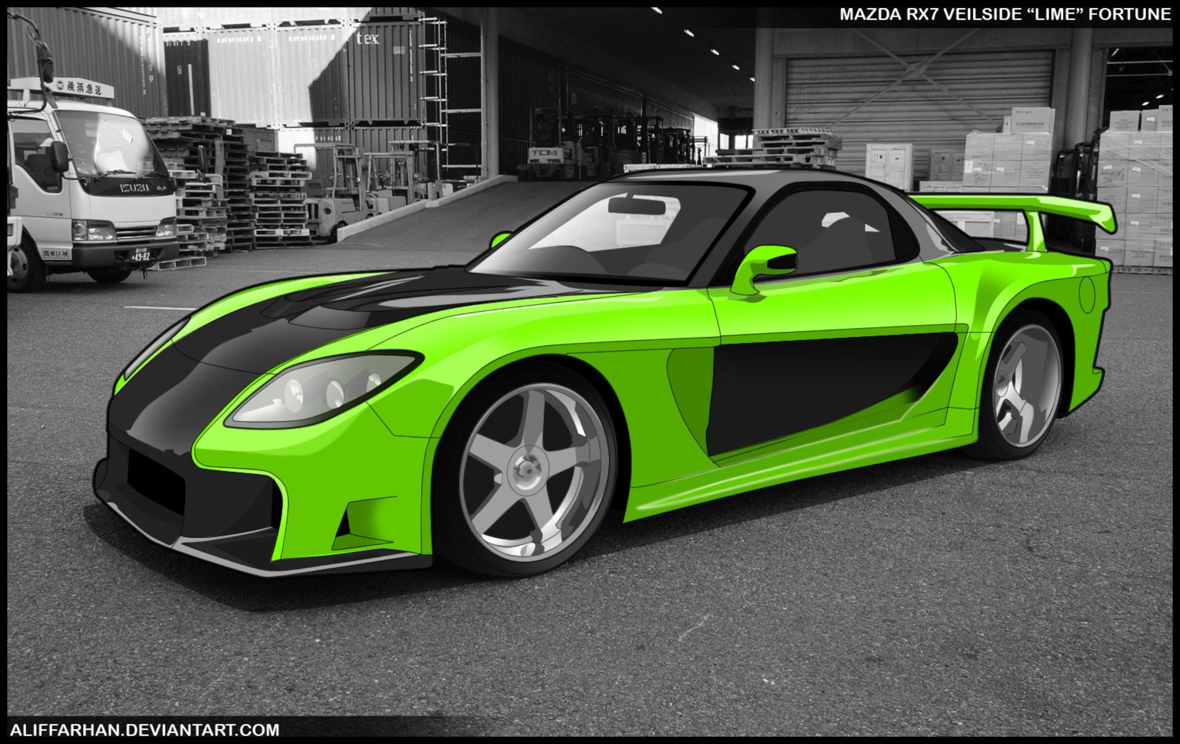 Mazda Rx7 VeilSide Wallpapers Wallpaper Cave