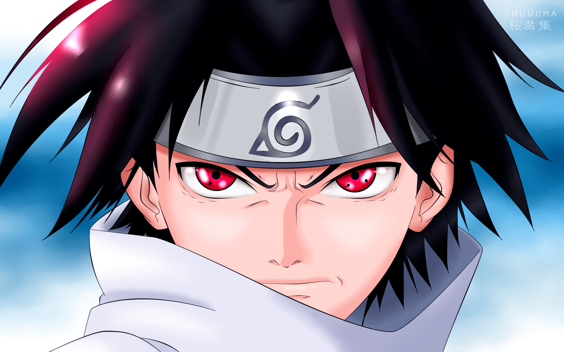 Sasuke Red Wallpapers Wallpaper Cave