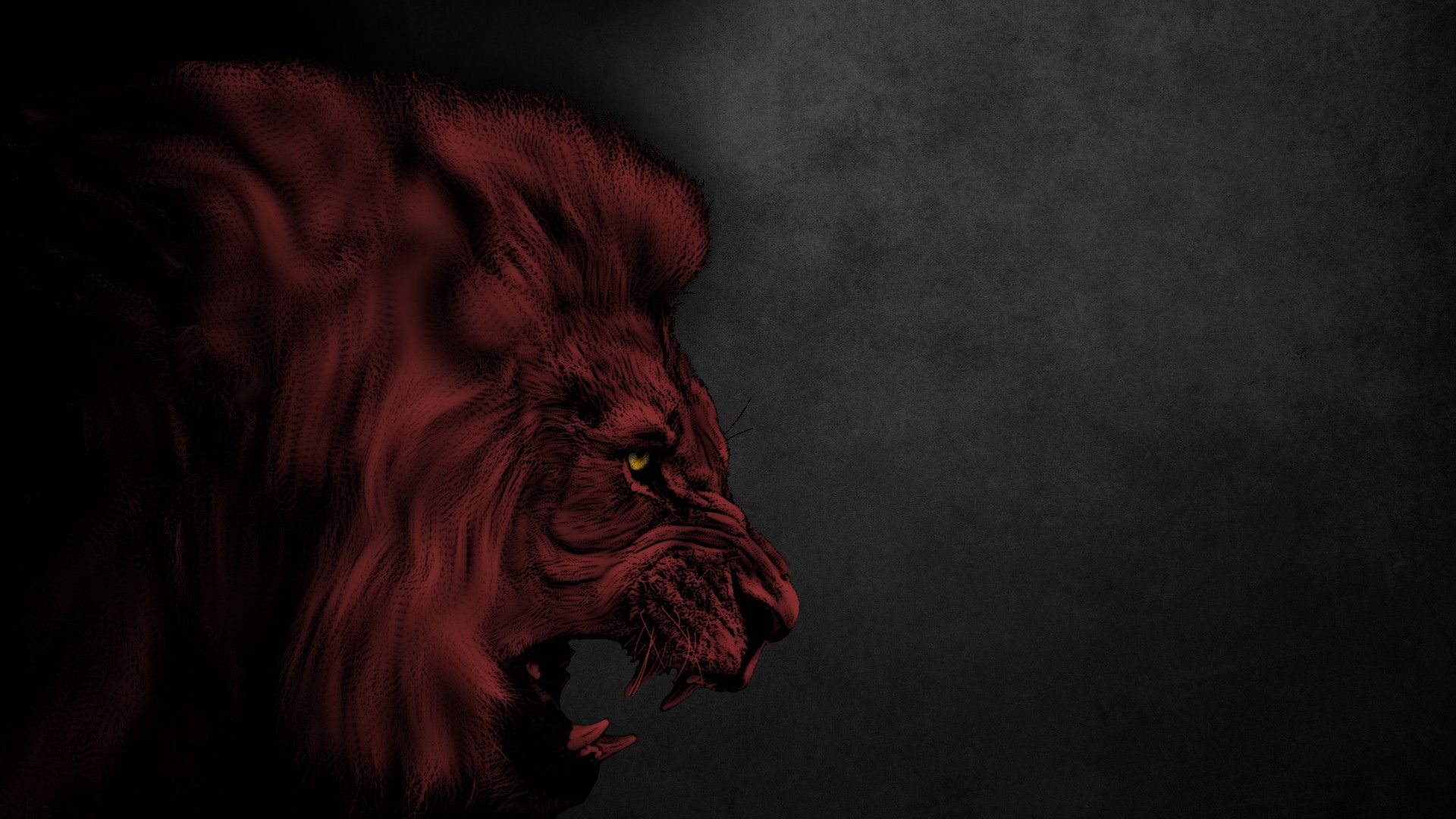 Black And Red Lion Wallpapers Wallpaper Cave