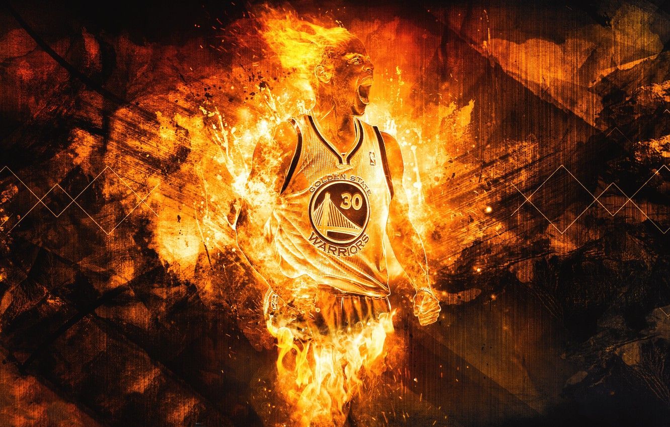 Basketball On Fire Wallpapers Wallpaper Cave
