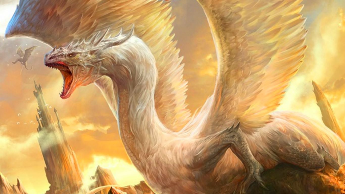 Yellow Dragon Wallpapers Wallpaper Cave