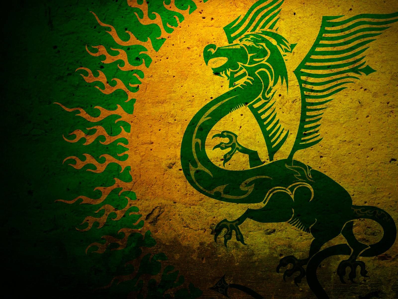 Yellow Dragon Wallpapers Wallpaper Cave