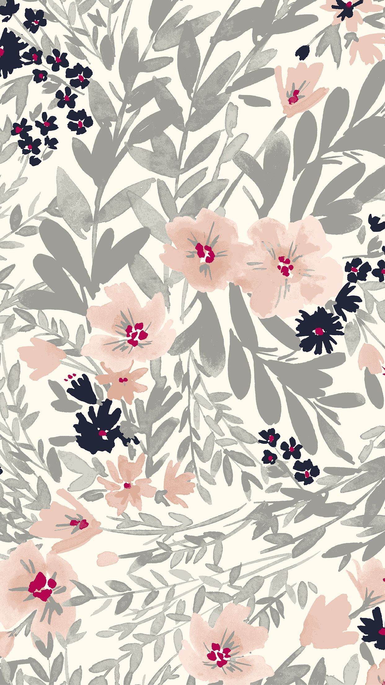Floral Print Wallpapers Wallpaper Cave