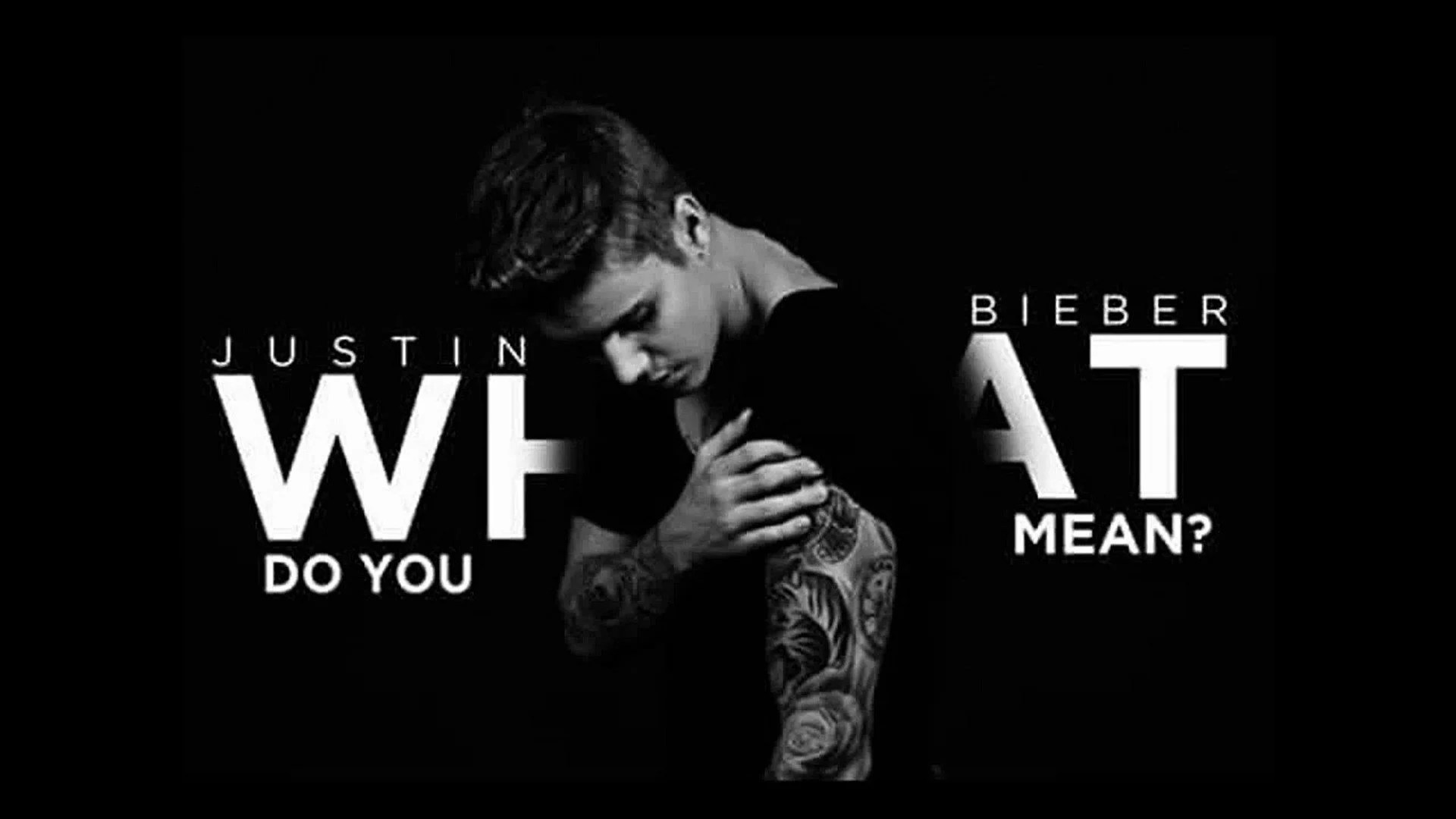Justin Bieber What Do You Mean? Wallpapers Wallpaper Cave