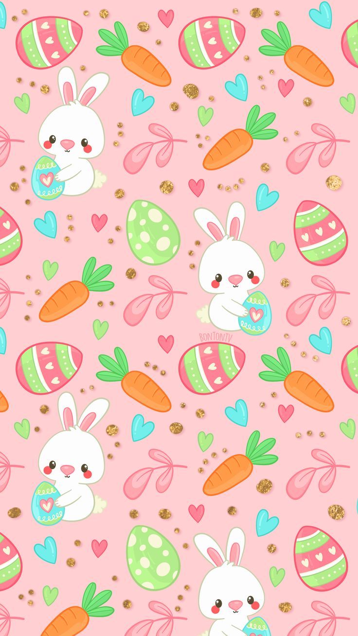 Aesthetic Pink Easter Wallpapers Wallpaper Cave