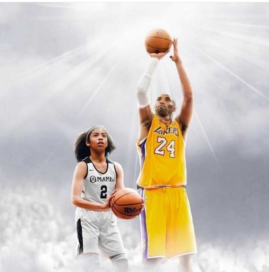 Kobe Bryant And Gigi Bryant Wallpapers Wallpaper Cave