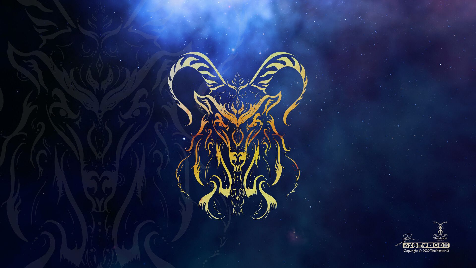 Capicorn Zodiac Wallpapers Wallpaper Cave