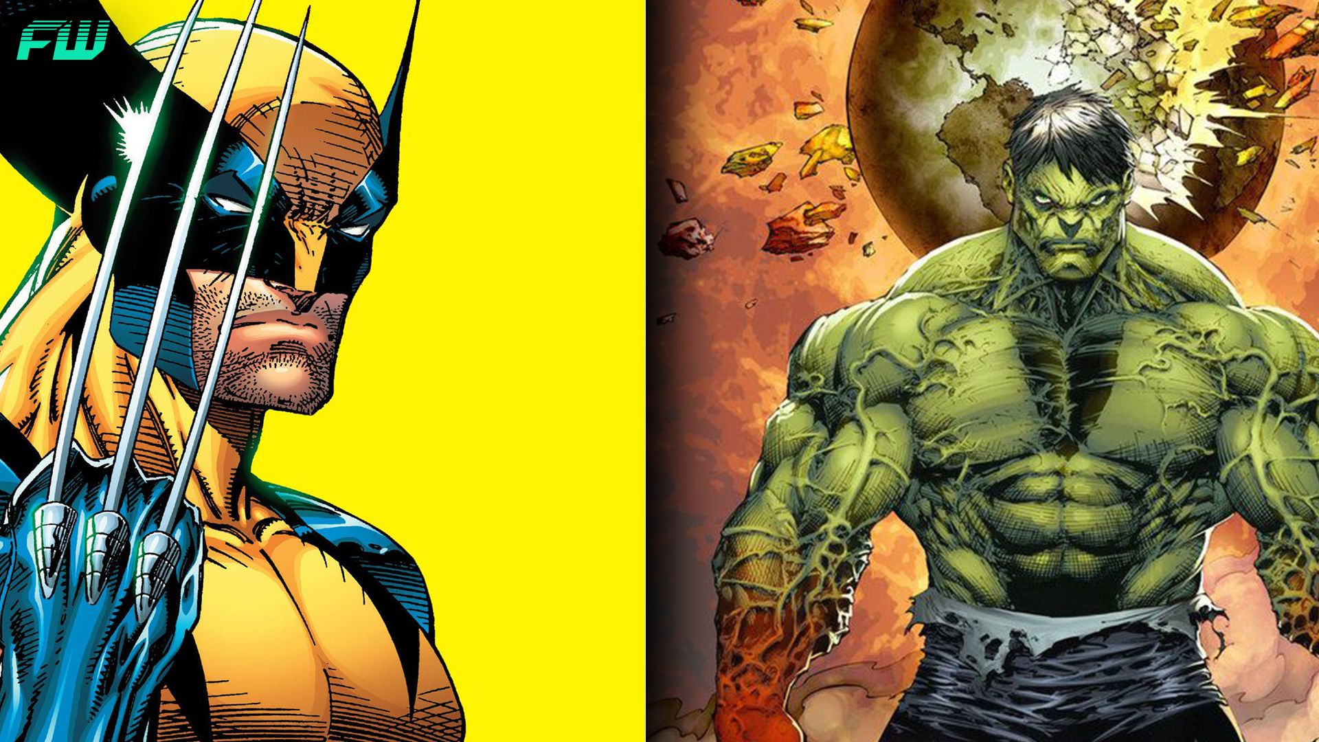 Hulk Vs Wolverine Wallpapers Wallpaper Cave