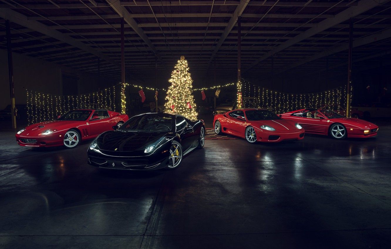 Christmas Cars Wallpapers Wallpaper Cave