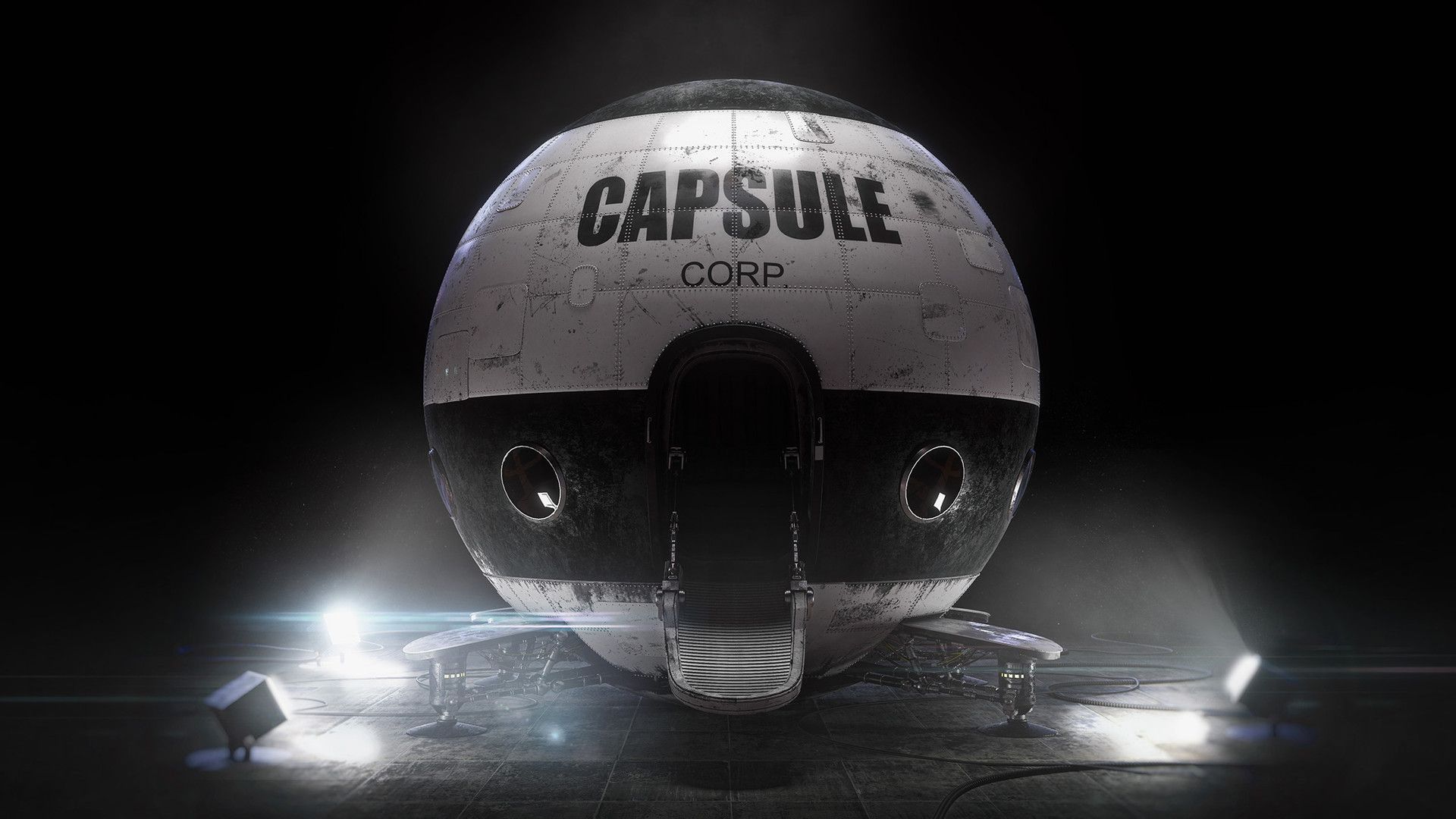 Capsule Corp Wallpapers Wallpaper Cave
