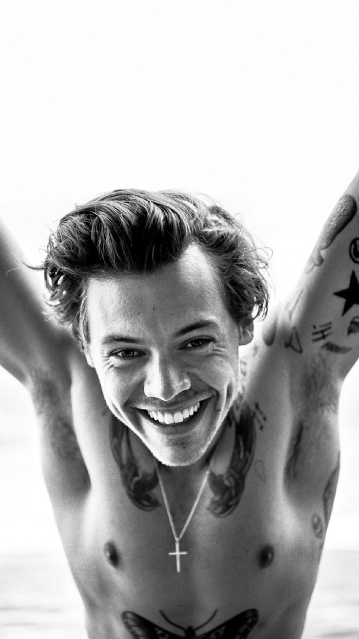 Harry Styles Black And White Wallpapers Wallpaper Cave