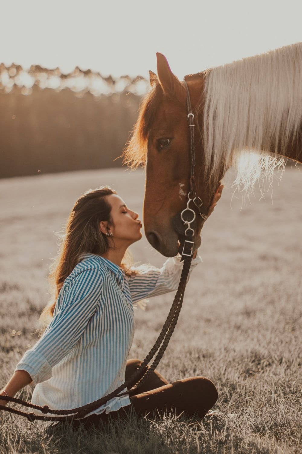 Girl With Horse Wallpapers Wallpaper Cave