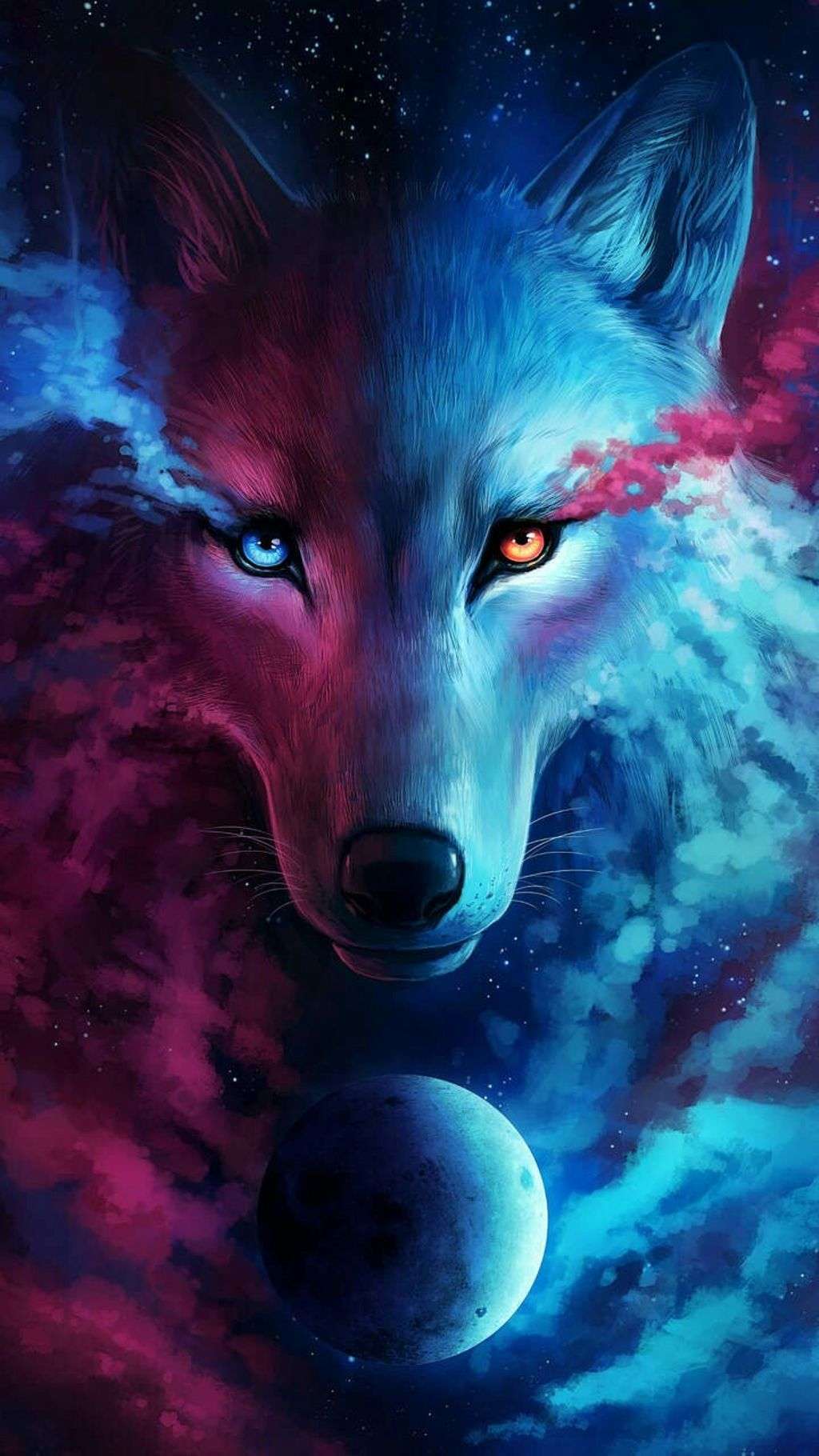Pink Wolf Wallpapers Wallpaper Cave