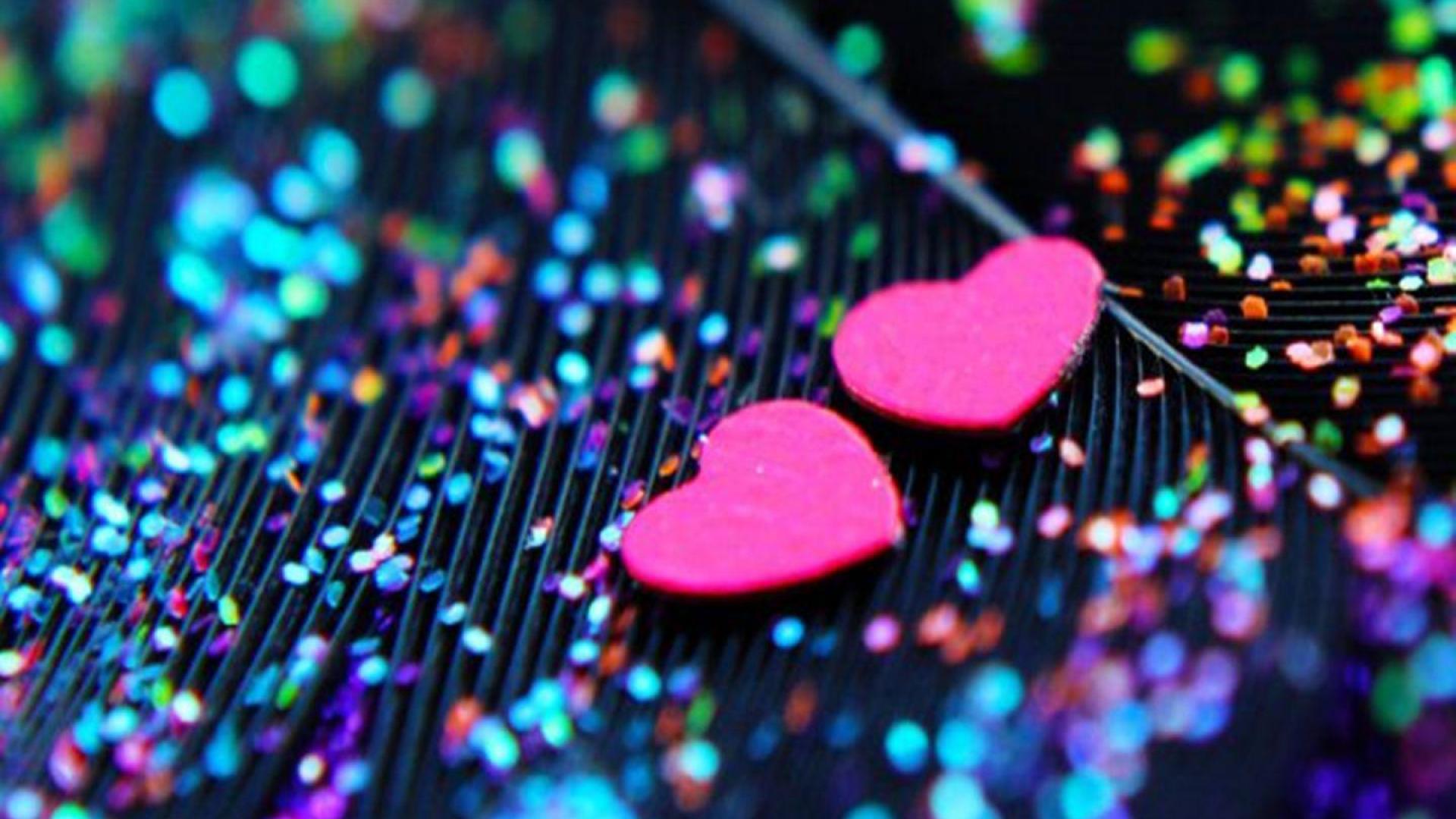 Glitter Hearts Wallpapers Wallpaper Cave