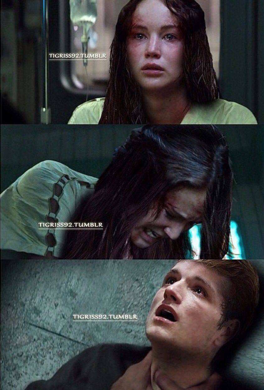 Catching Fire Wallpaper Katniss And Peeta Kiss