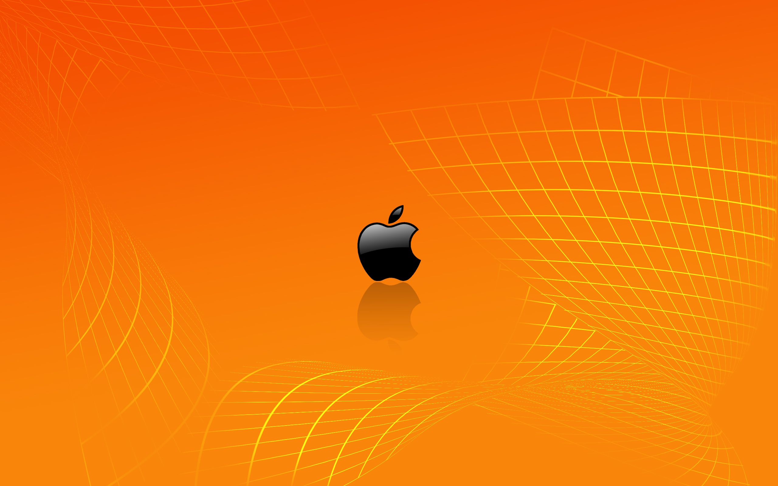 Apple Laptop Orange