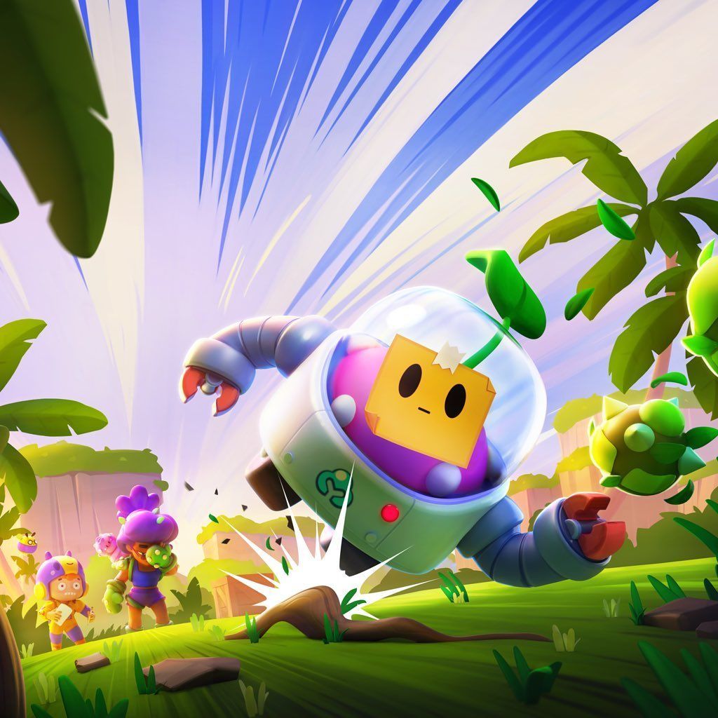 Brawl Stars Sprout Wallpapers Wallpaper Cave