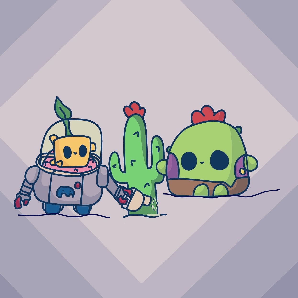 Sprout Brawl Stars Wallpapers Wallpaper Cave