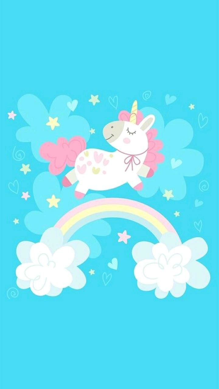 Blue Unicorns Wallpapers Wallpaper Cave