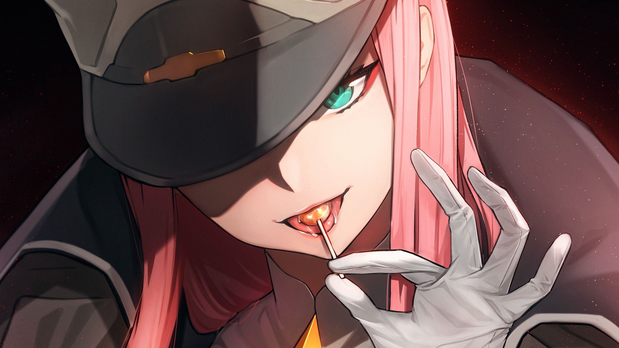 Zero Two Chibi Wallpapers Wallpaper Cave