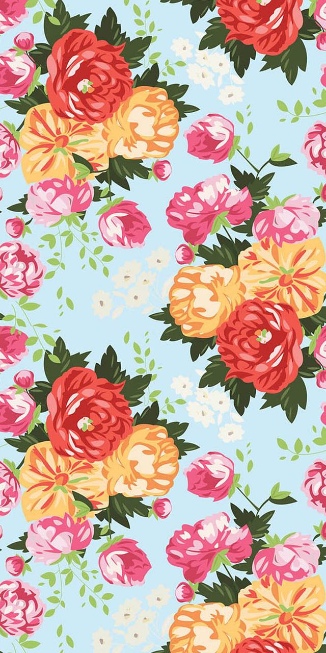 Floral Print Wallpapers Wallpaper Cave