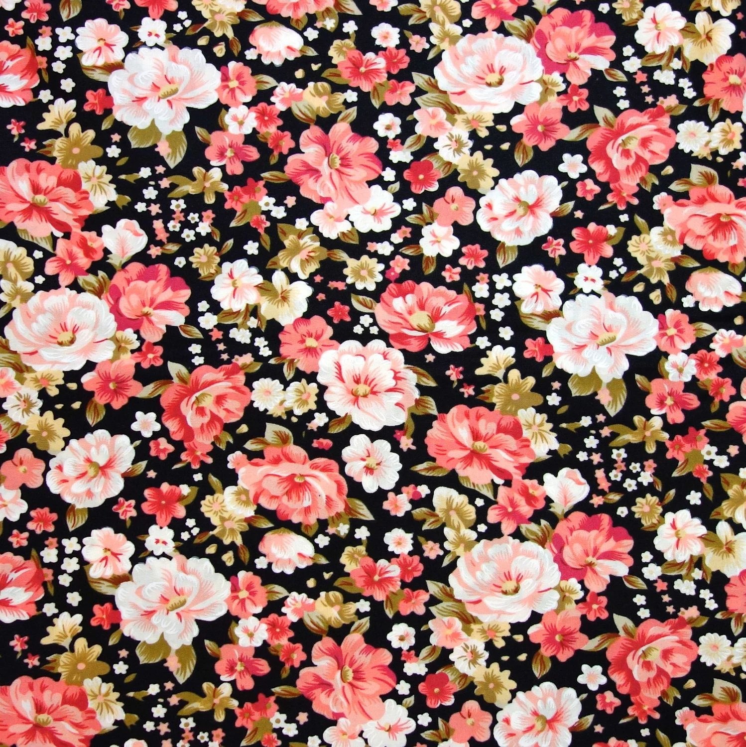 Floral Print Wallpapers Wallpaper Cave