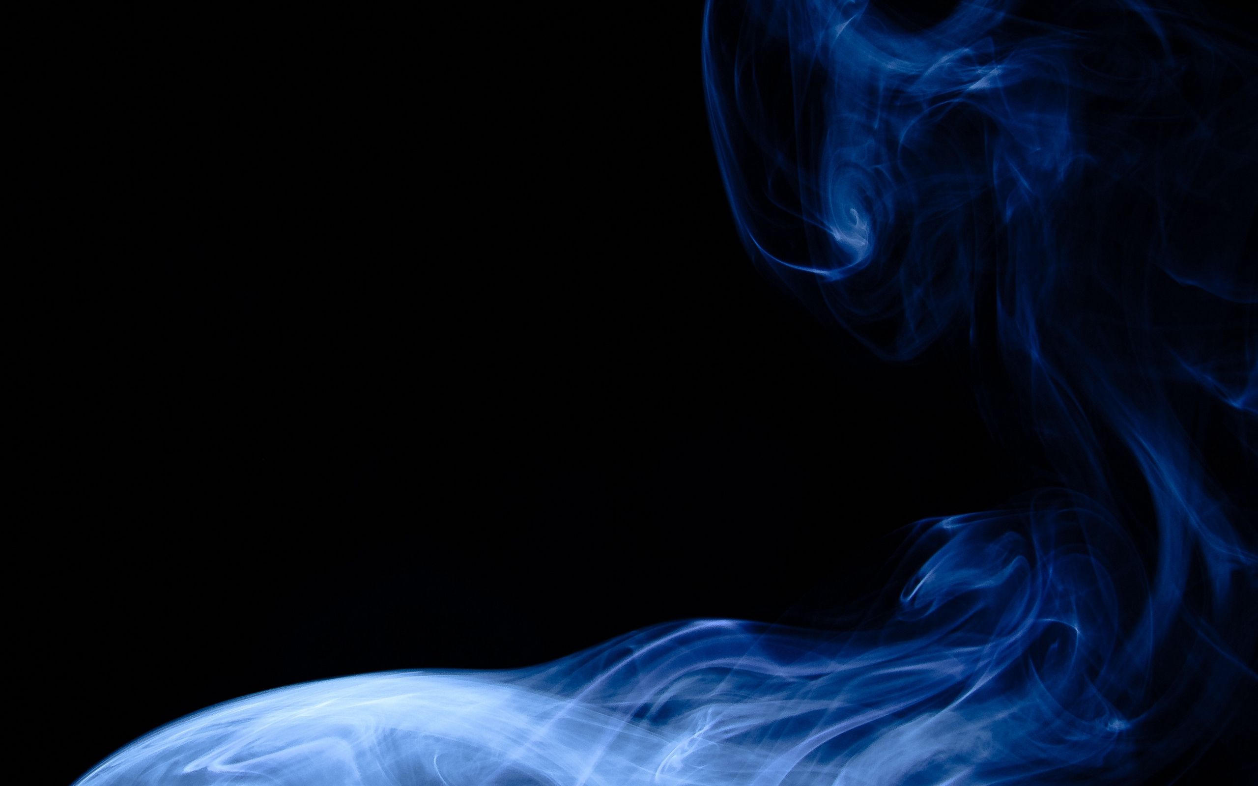 Black And Blue Smoke Wallpapers Wallpaper Cave