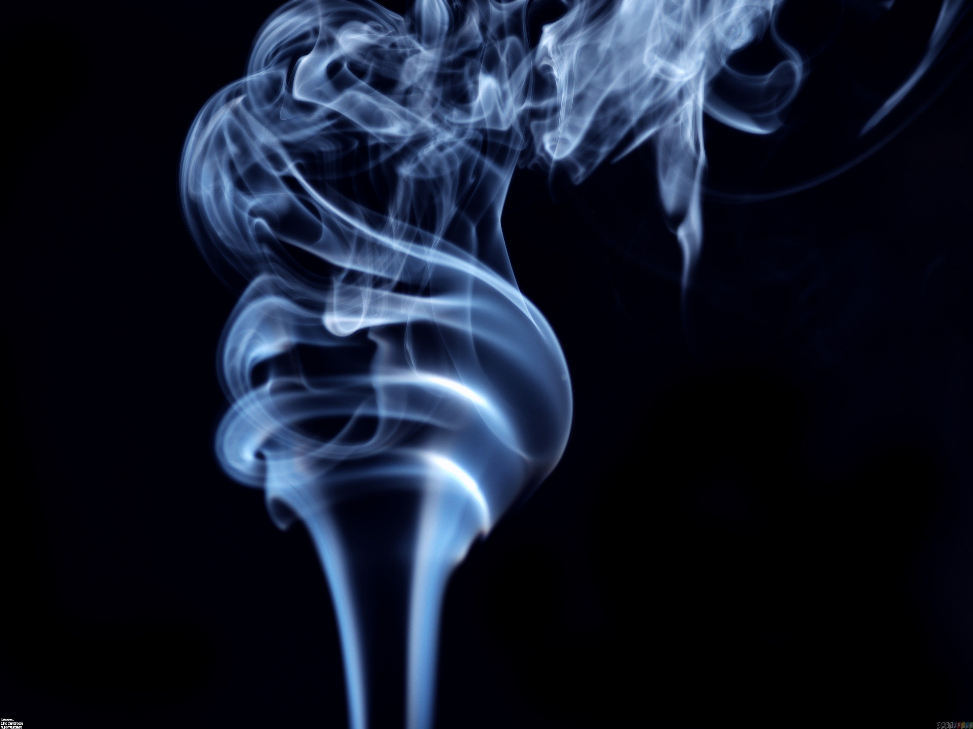 Black And Blue Smoke Wallpapers Wallpaper Cave