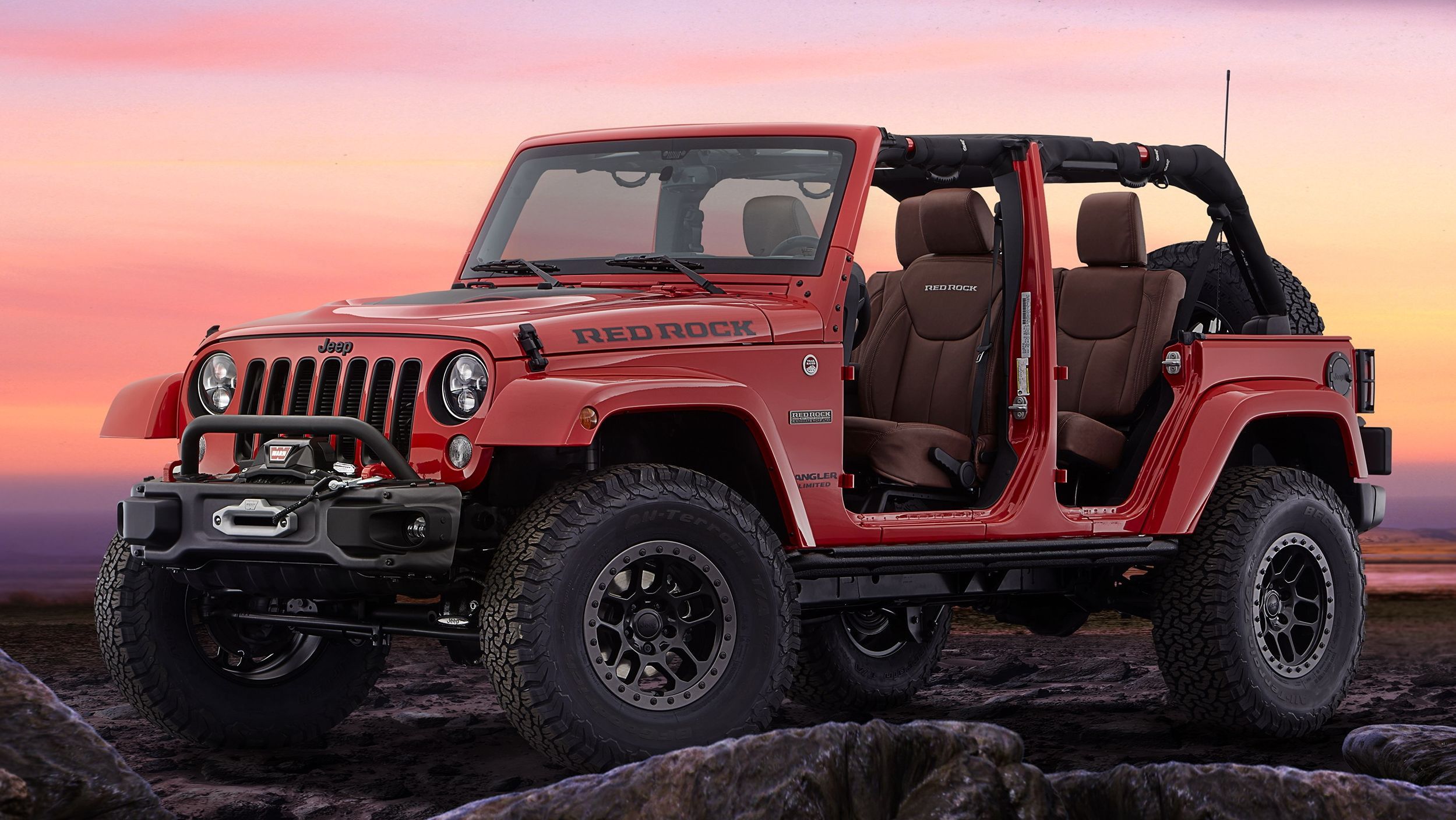 Red Jeep Wallpapers Wallpaper Cave