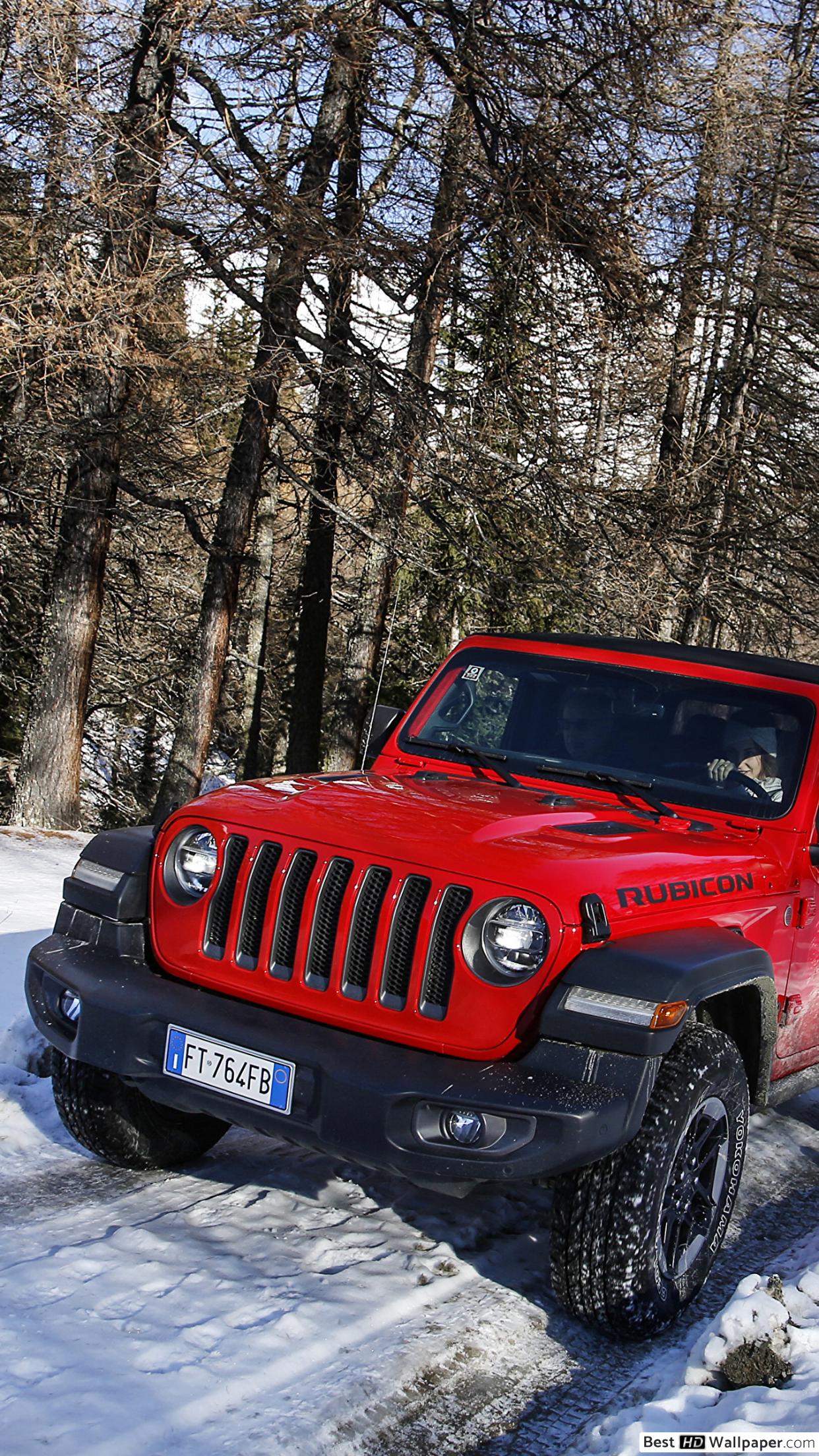 Red Jeep Wallpapers Wallpaper Cave
