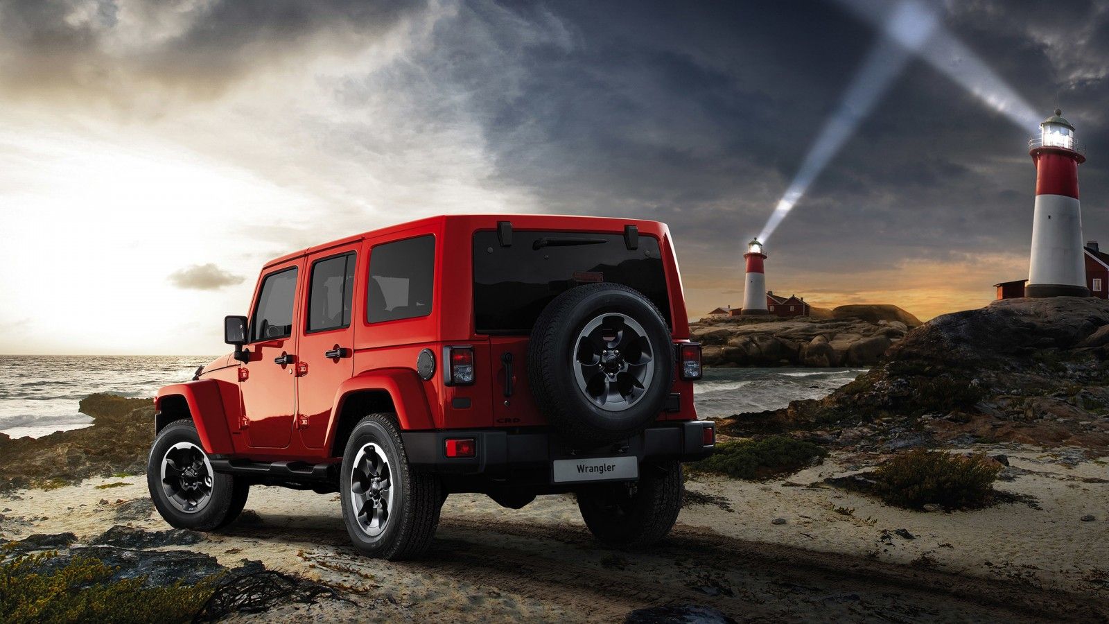 Red Jeep Wallpapers Wallpaper Cave