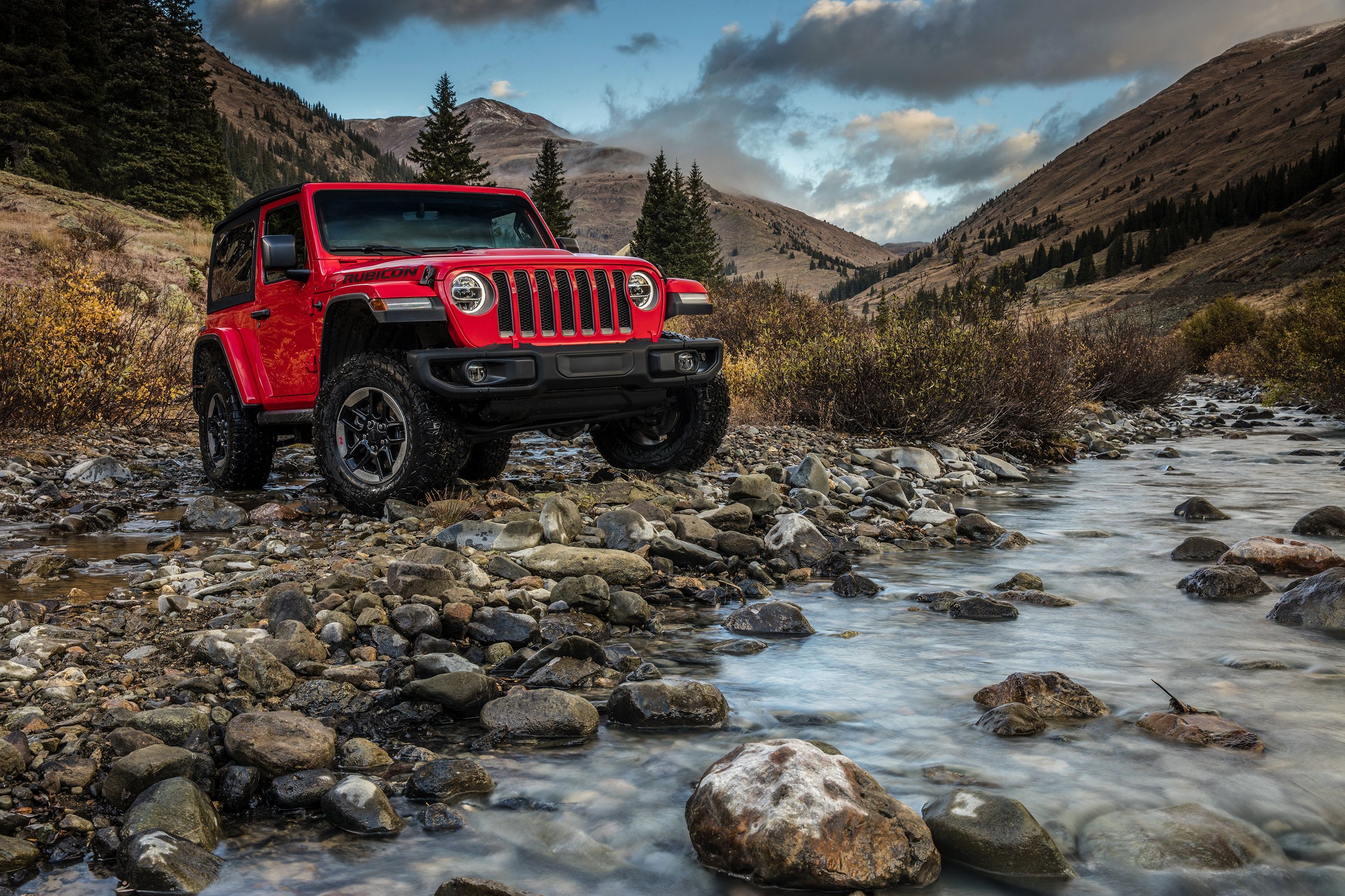 Red Jeep Wallpapers Wallpaper Cave