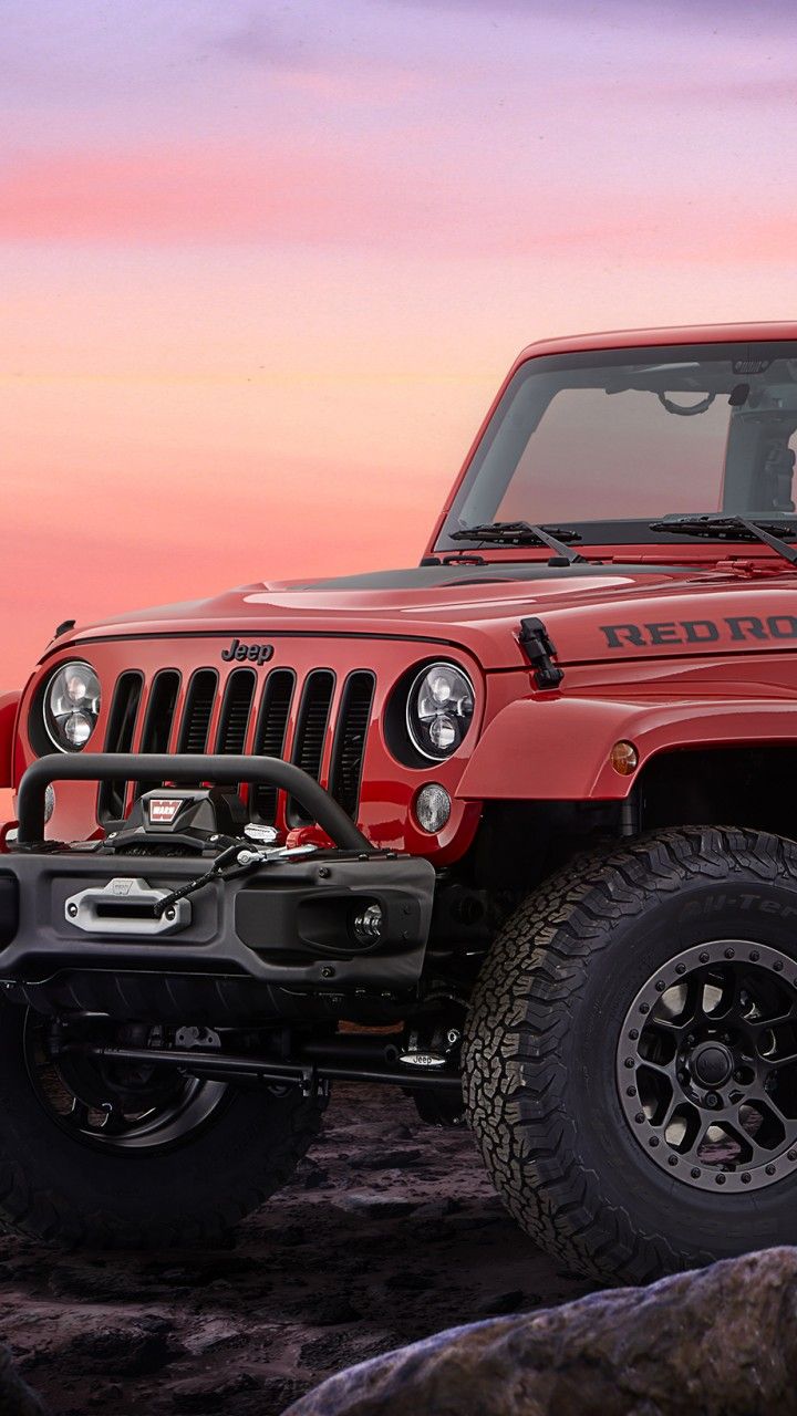 Red Jeep Wallpapers Wallpaper Cave