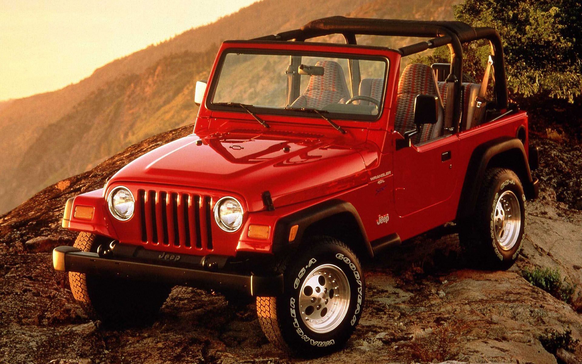 Red Jeep Wallpapers Wallpaper Cave