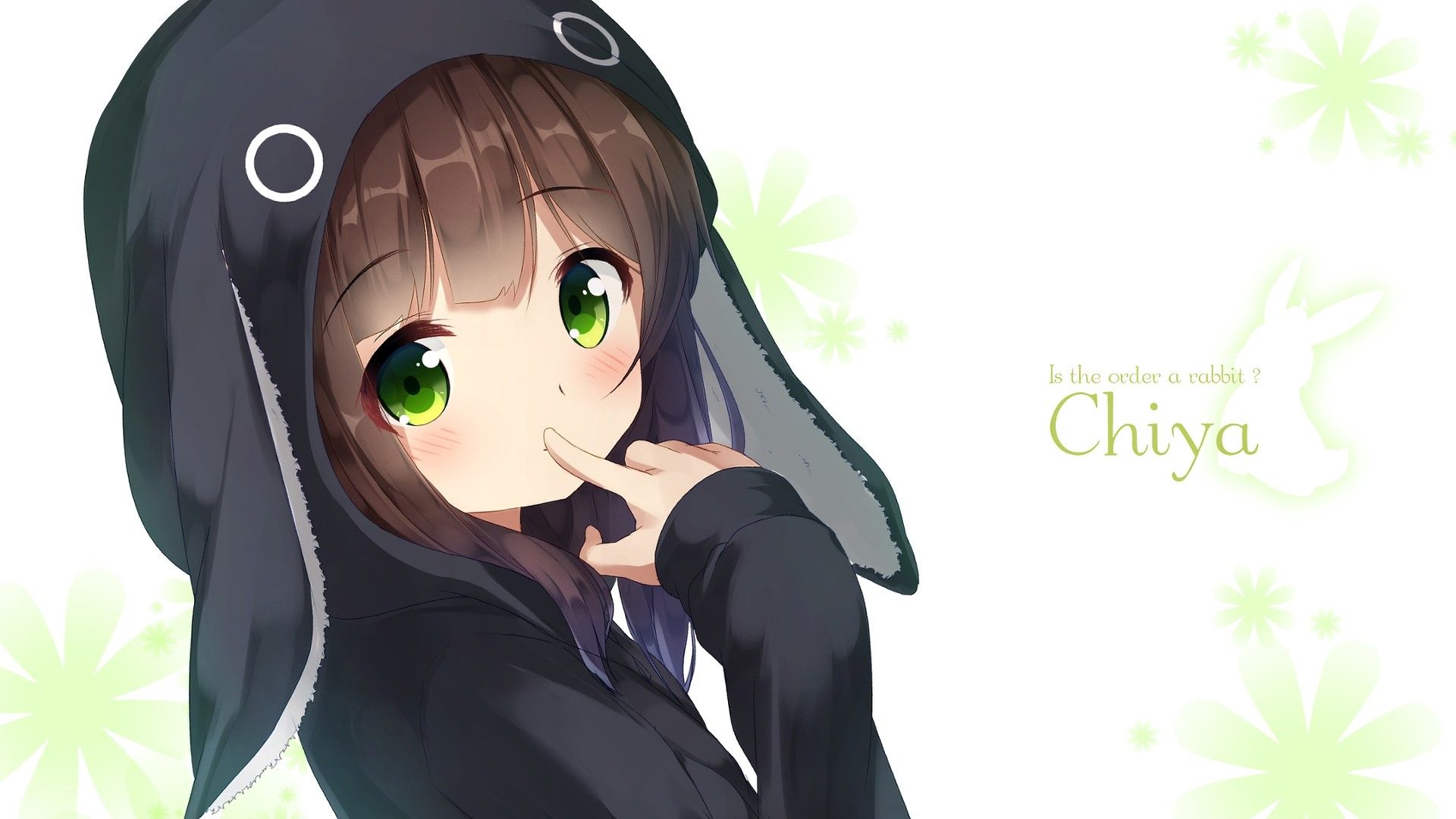 Hoodie Cute Anime Girl Wallpaper 021