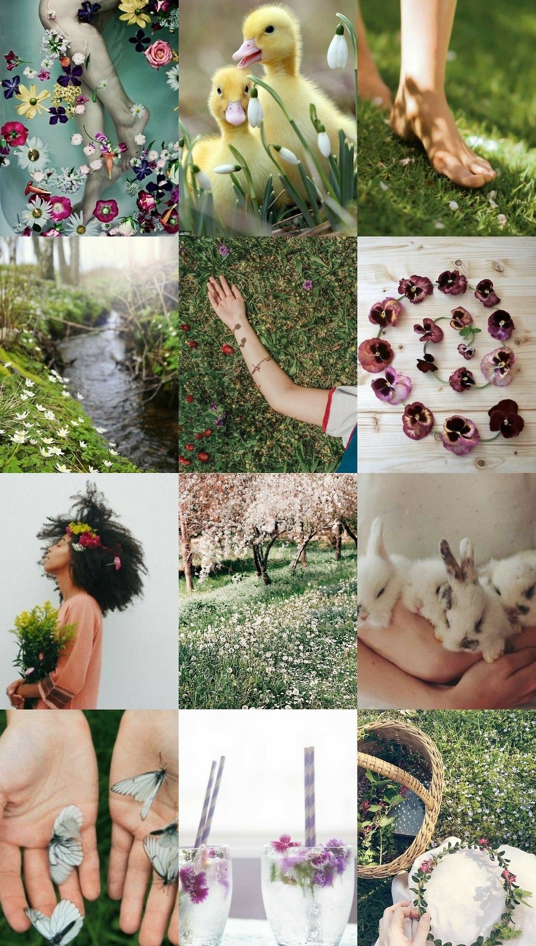 Aesthetic Collage Spring Wallpapers Wallpaper Cave