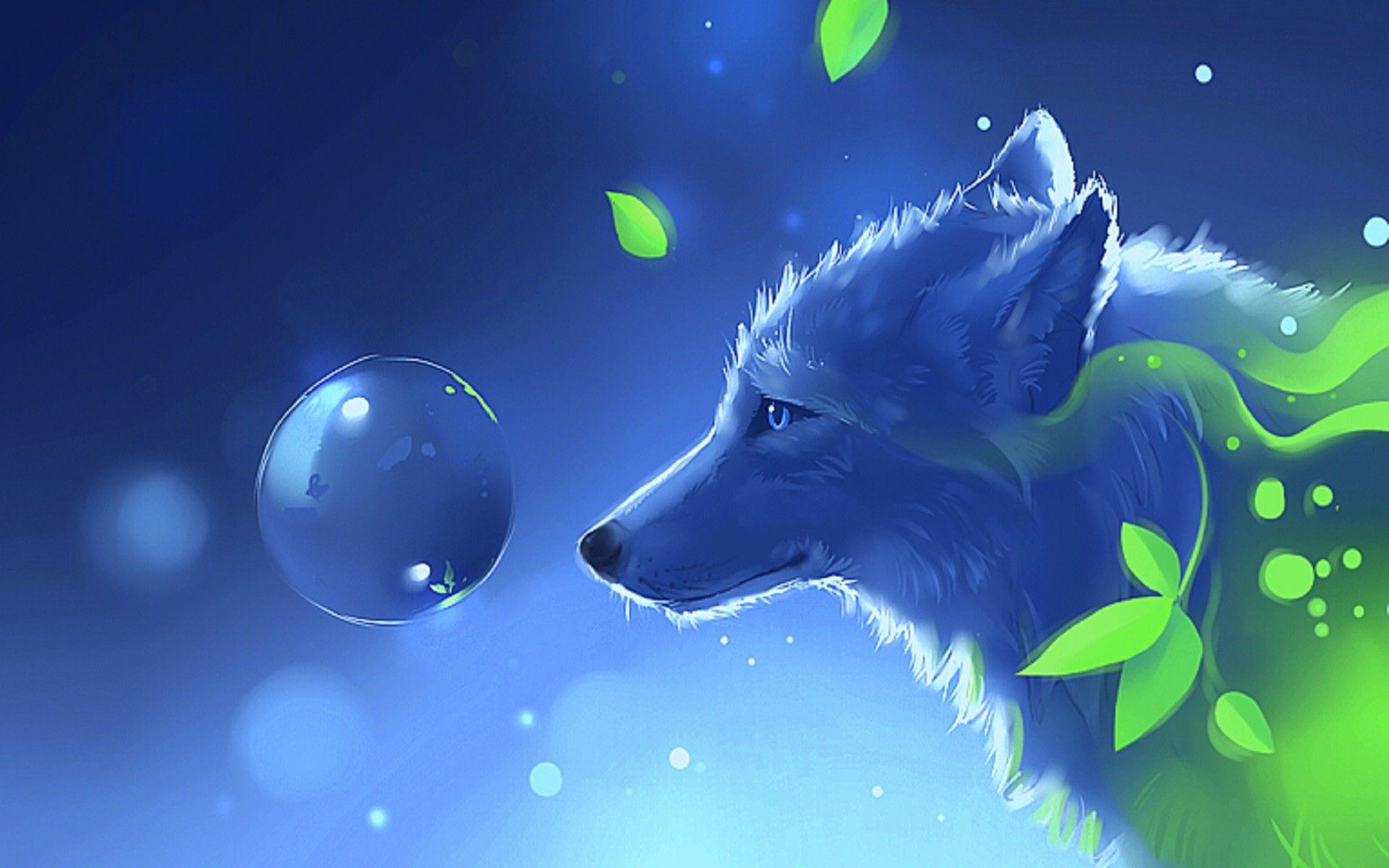Blue Fox Wallpapers Wallpaper Cave