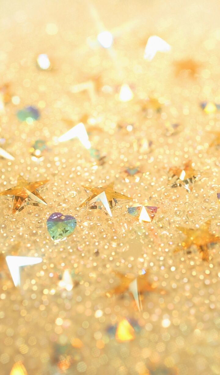 Yellow Glitter Wallpapers Wallpaper Cave