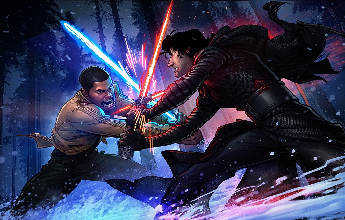 Lightsaber Battles Wallpapers Wallpaper Cave