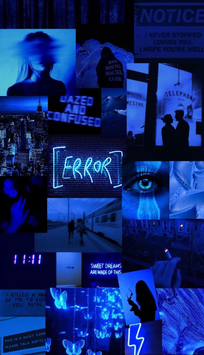 Blue Sad Aesthetic Wallpapers Wallpaper Cave