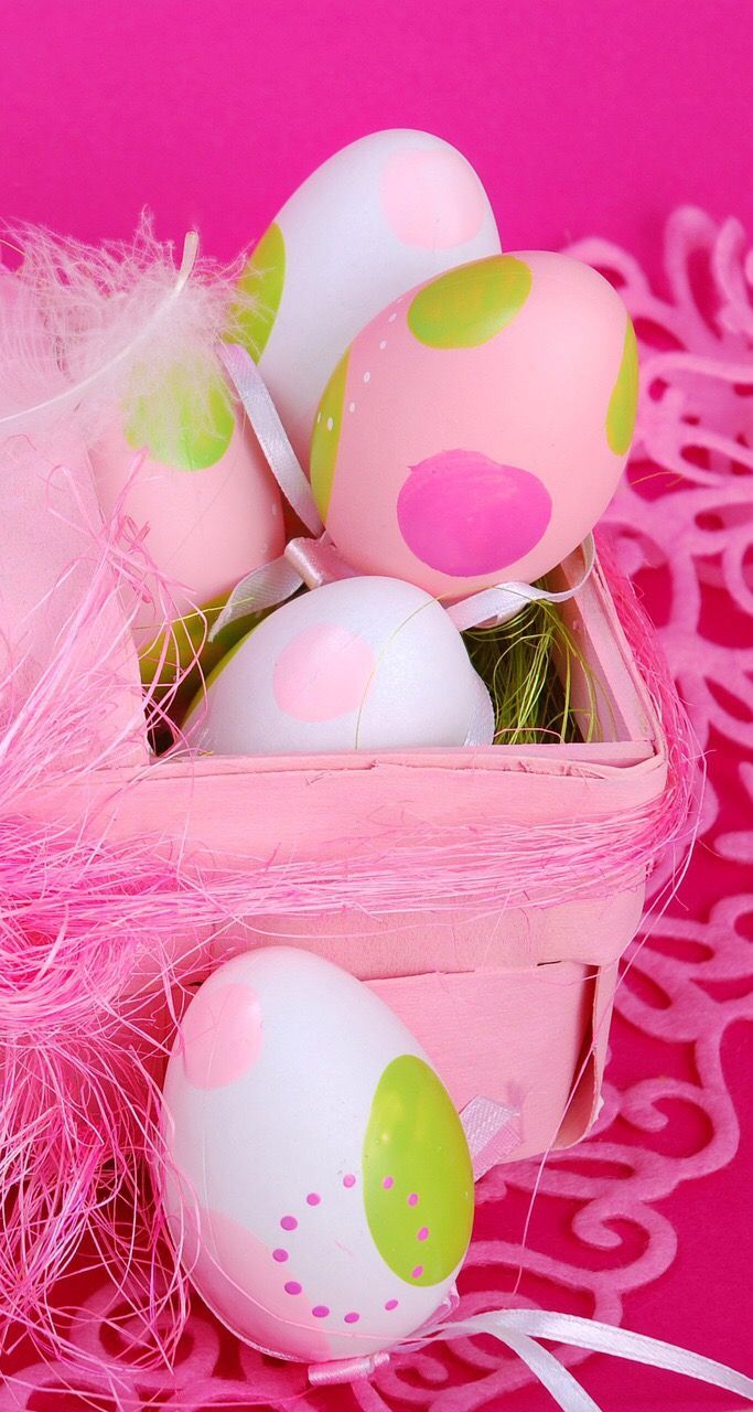 Aesthetic Pink Easter Wallpapers Wallpaper Cave
