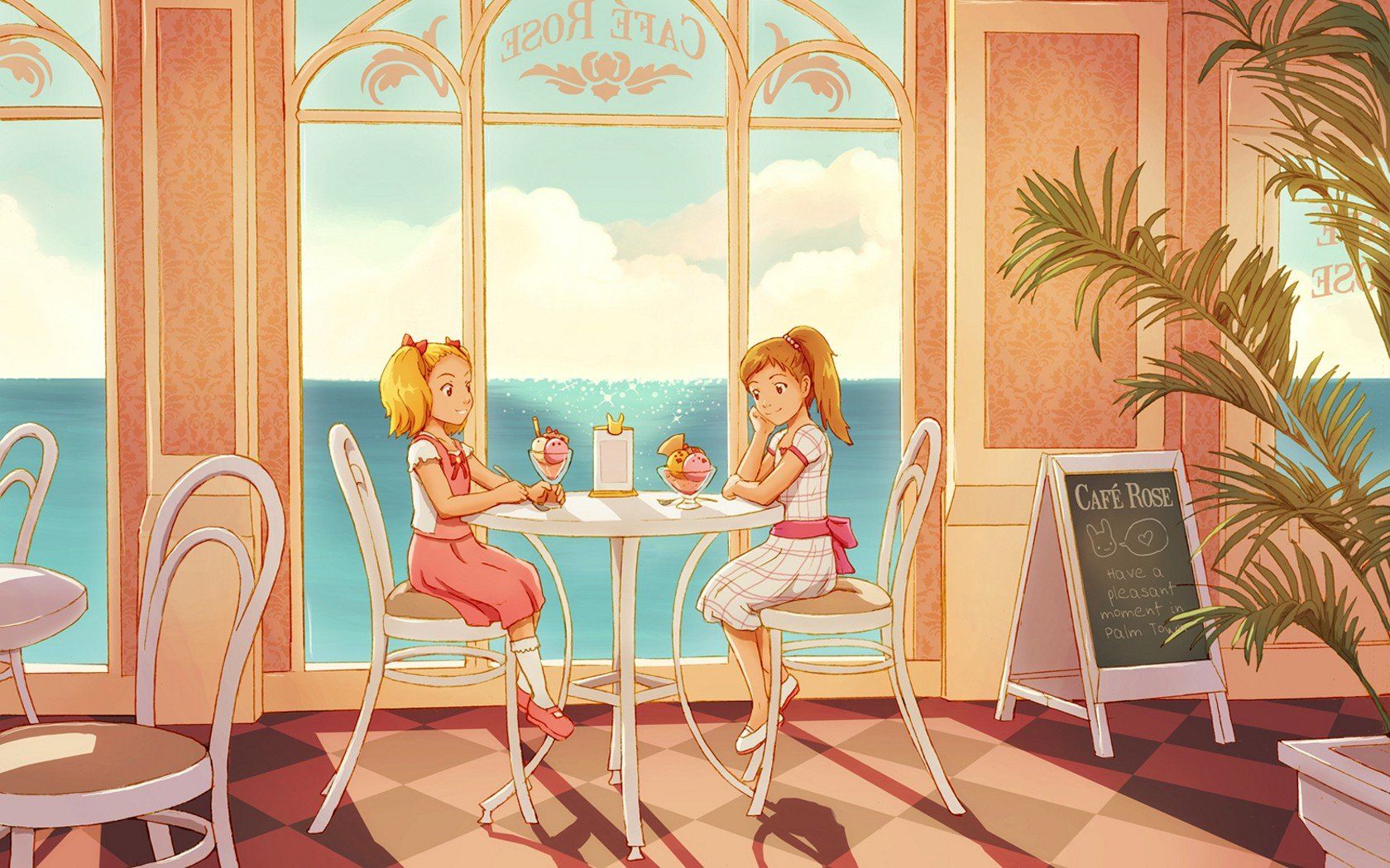 Anime Restaurant Wallpapers Wallpaper Cave
