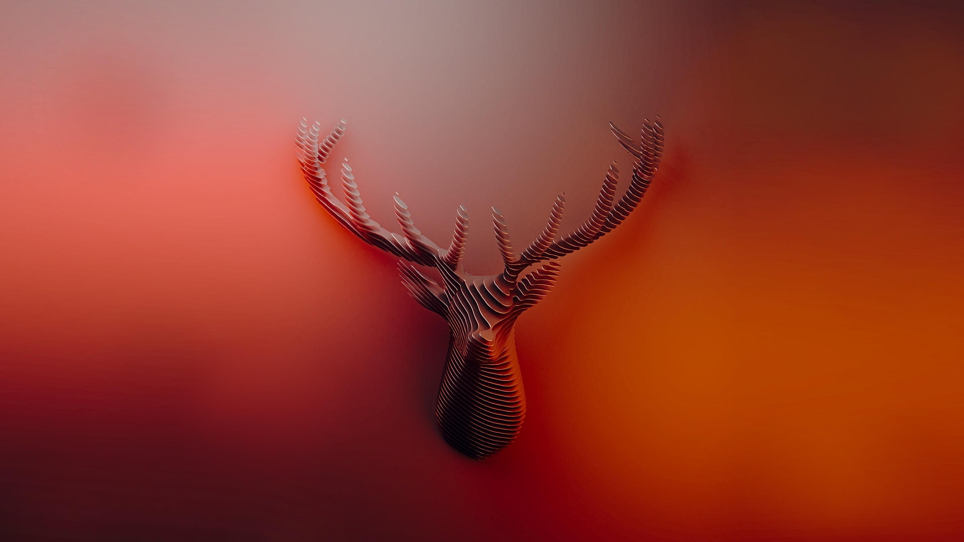 Deer Art Wallpapers Wallpaper Cave