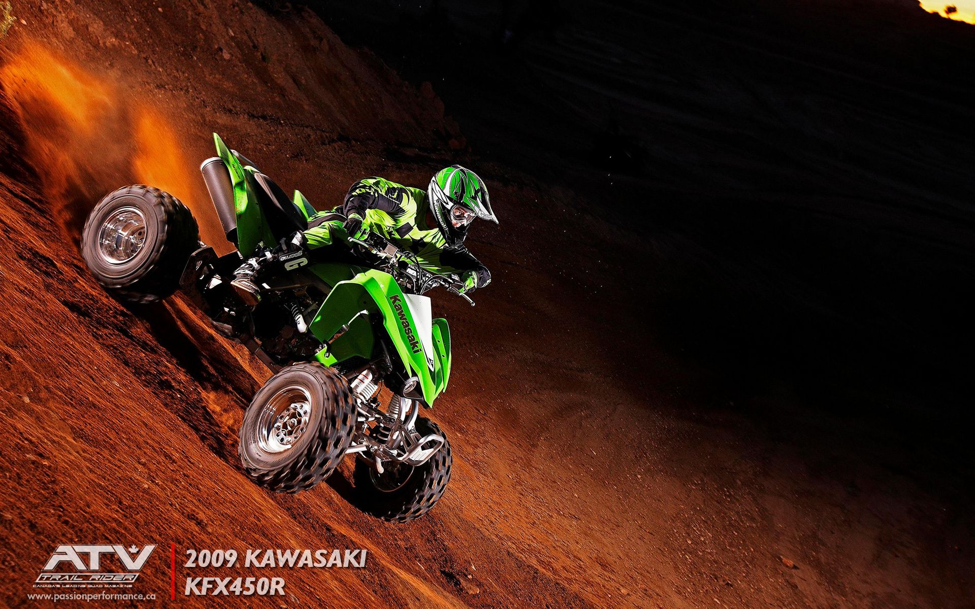 Kawasaki Quad Wallpapers Wallpaper Cave